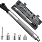 3-Piece Ratchet Extension & Adapter Set – Chrome Vanadium Socket Extenders for Automotive, Mechanical & Home Repair Tools